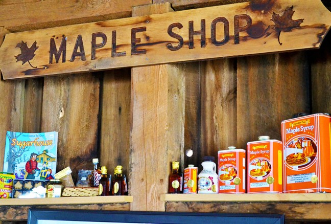 The Maple Shop – products range from maple butter, maple sugar to maple dip. Cash Only