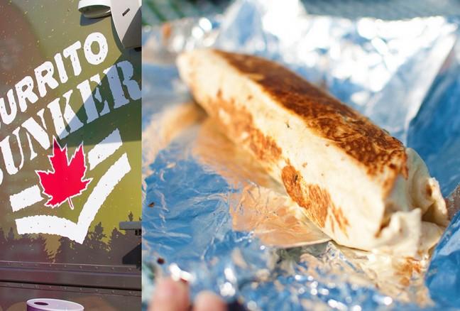 Burrito Bunker was serving the crowd in style – fully decked out in camo.