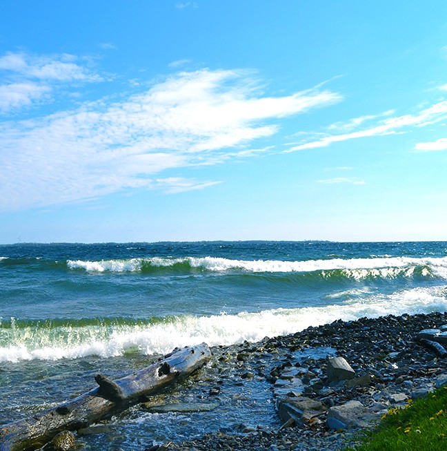 A serene spot a few steps away from Kingston General Hospital and Queen’s University.