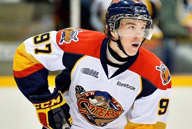 Take in the skill of Erie Otter phenom Connor McDavid before he becomes an NHL star. (photo by Bobskin 411/Wiki Commons)