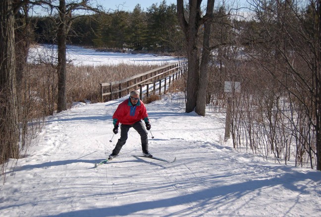 Skiing at “Little Cat” (photo courtesy of CRCA)