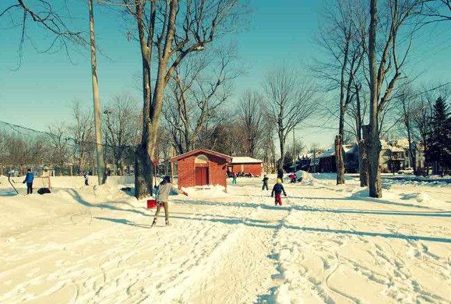 Hockey sticks, shovels & skates… oh my!