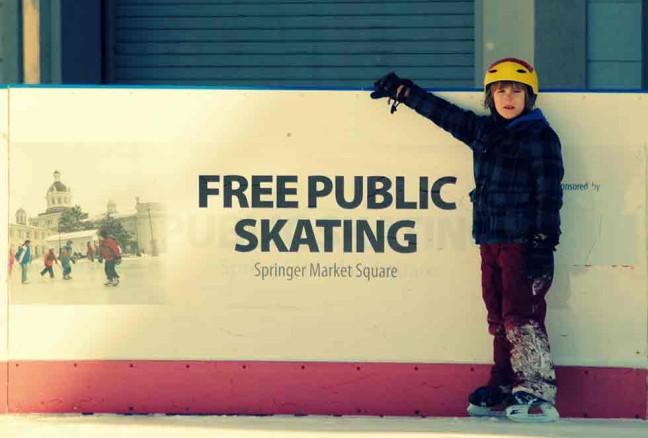 Free Skating at market Square!