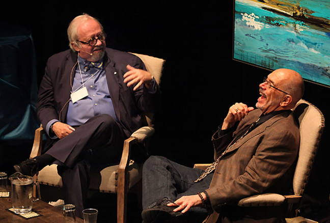 The 2014 International Marquee with Wally Lamb recounting some humorous book signing memories.