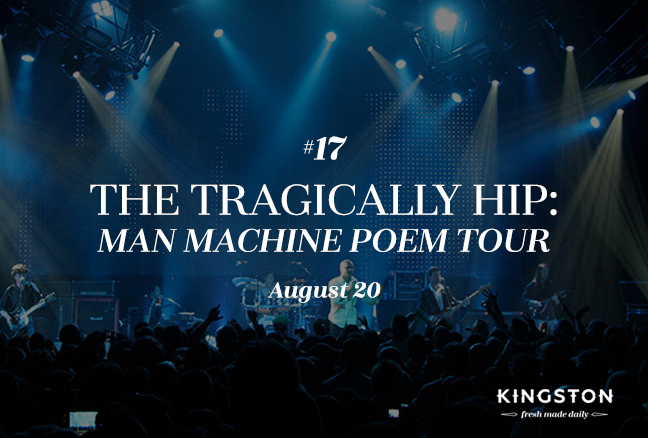 17. The Tragically Hip: Man Machine Poem Tour