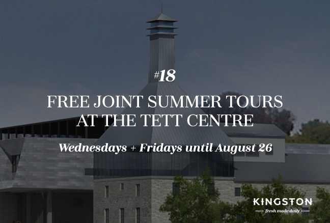18. Free Joint Summer Tours at the Tett Centre