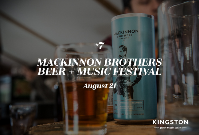 7. Mackinnon Brothers Beer + Music Festival