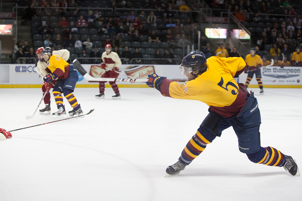 The 31st Carr-Harris Cup game is set for February 2, 2017, at 7:30 pm at the Rogers K-Rock Centre. (Flickr/Queen’s University)