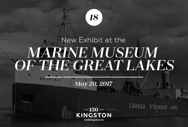 Event: New Exhibit at the Marine Museum of The Great Lakes Date: May 20, 2017
