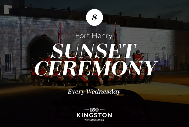 Sunset Ceremony at Fort Henry - Every Wednesday