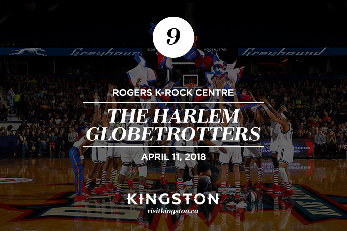 The Harlem Globetrotters at the K-Rock Centre — April 11