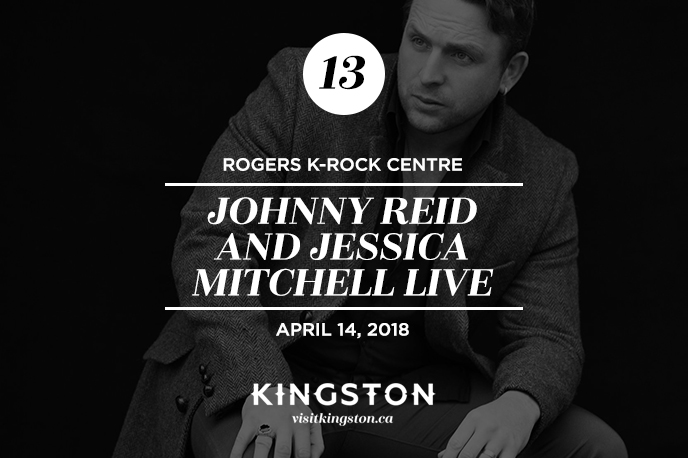 Johnny Reid and Jessica Mitchell live at the K-Rock Centre — April 14