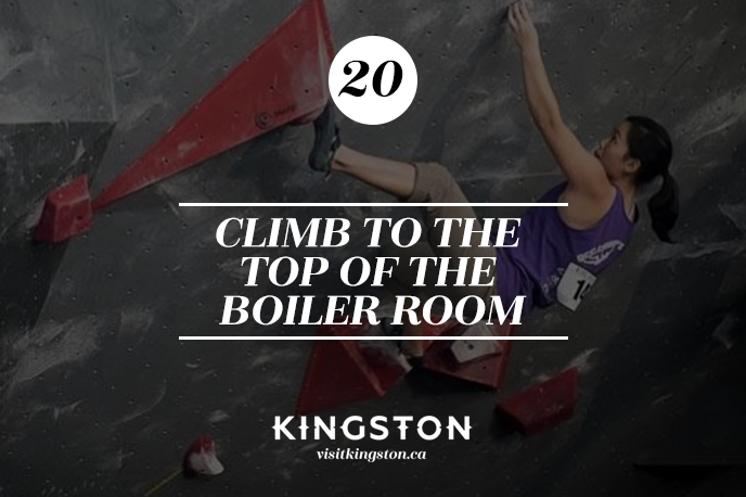 Climb to the top of The Boiler Room — all month
