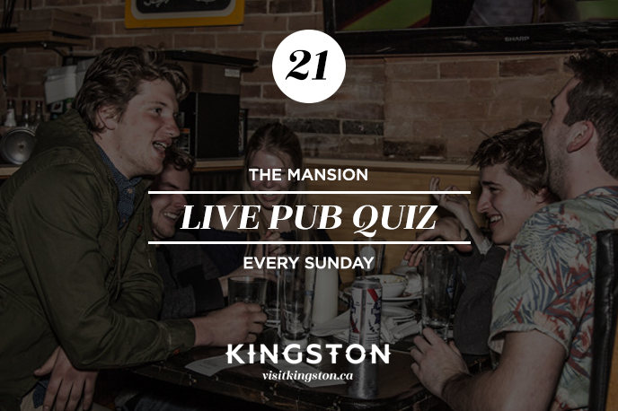 Live Pub Quiz at The Mansion — Every Sunday