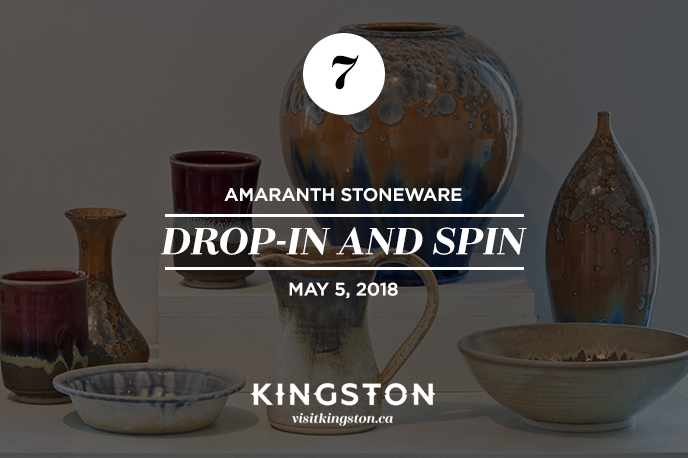 Amaranth Stoneware: Drop-in and Spin - May 5 2018
