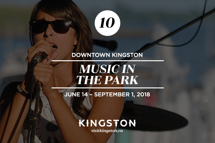 Downtown Kingston presents Music in the Park — June 14–September 1