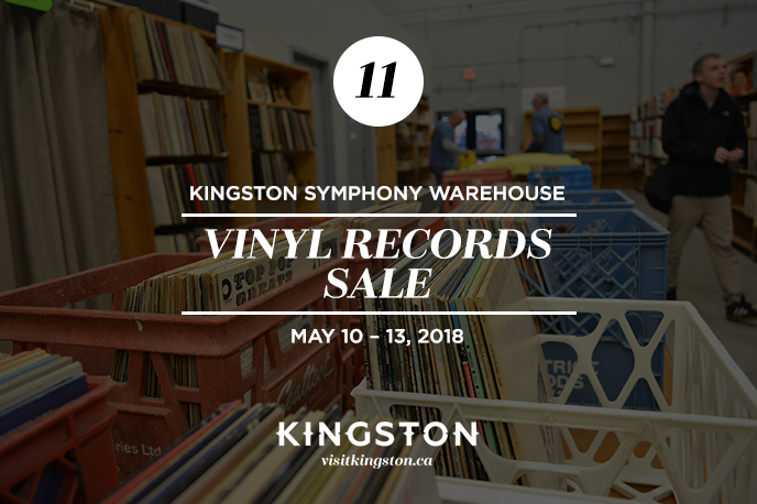 Kingston Symphony Warehouse: Vinyl Records Sale - May 10-13, 2018