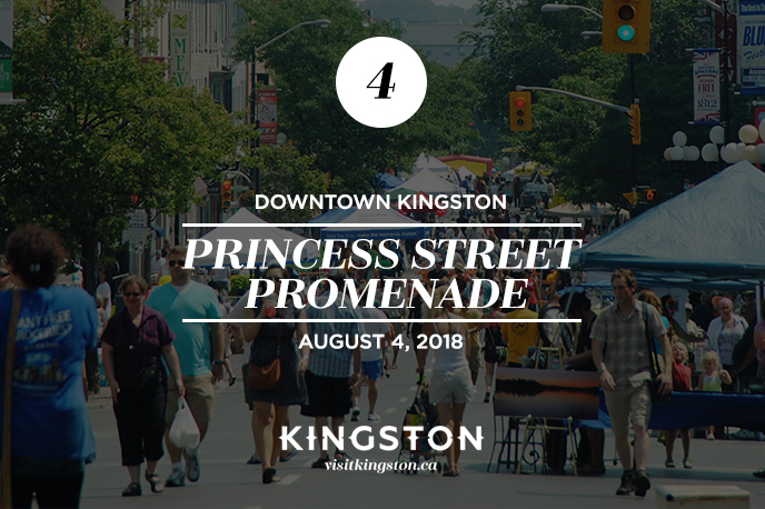 Princess Street Promenade in Downtown Kingston — August 4