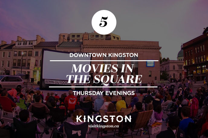 Movies in the Square Downtown Kingston — Thursday evenings