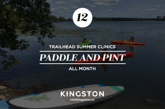 Paddle and Pint with Trailhead's Summer Clinics — all month
