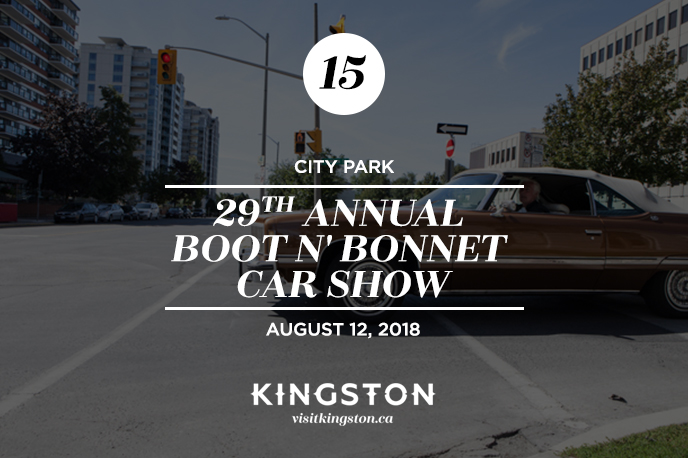 The 29th Annual Boot n' Bonnet Car Show at City Park — August 12