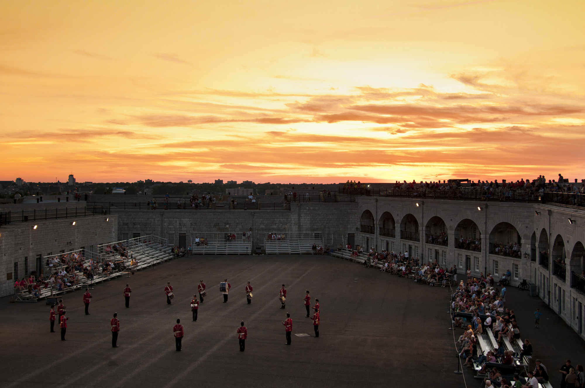 Fort Henry Sunset Ceremony