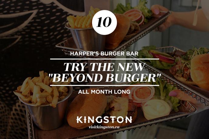 New burger at Harper's Burger Bar