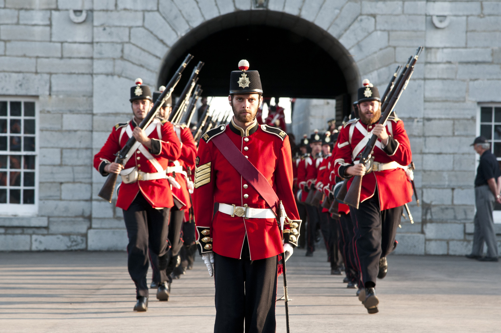 Sunset Ceremony in Kingston