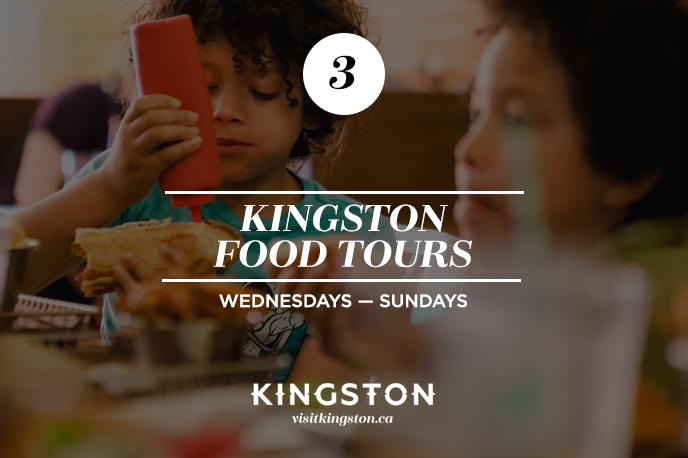 Kingston Food Tours — Wednesday through Sunday all month
