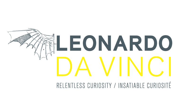 Leonardo da Vinci Relentless Curiosity exhibit at the PumpHouse