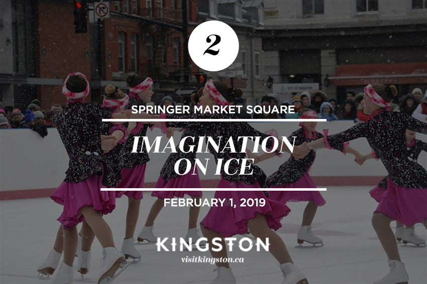 Imagination On Ice is February 1st, 2019 in Springer Market Square.