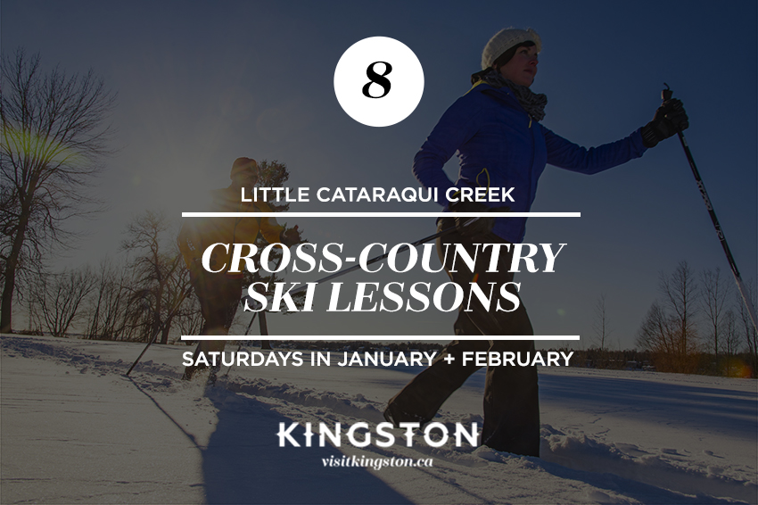 Cross-Country Ski Lessons, Little Cataraqui Creek – Saturdays in January + February.