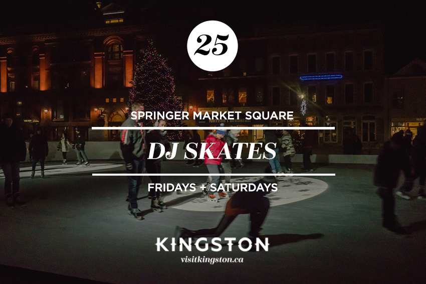 DJ Skates, Springer Market Square – Fridays + Saturdays