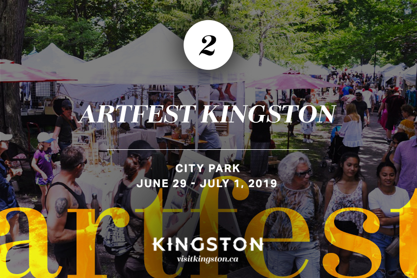 2. ArtFest Kingston: City Park - June 29 - July 1, 2019
