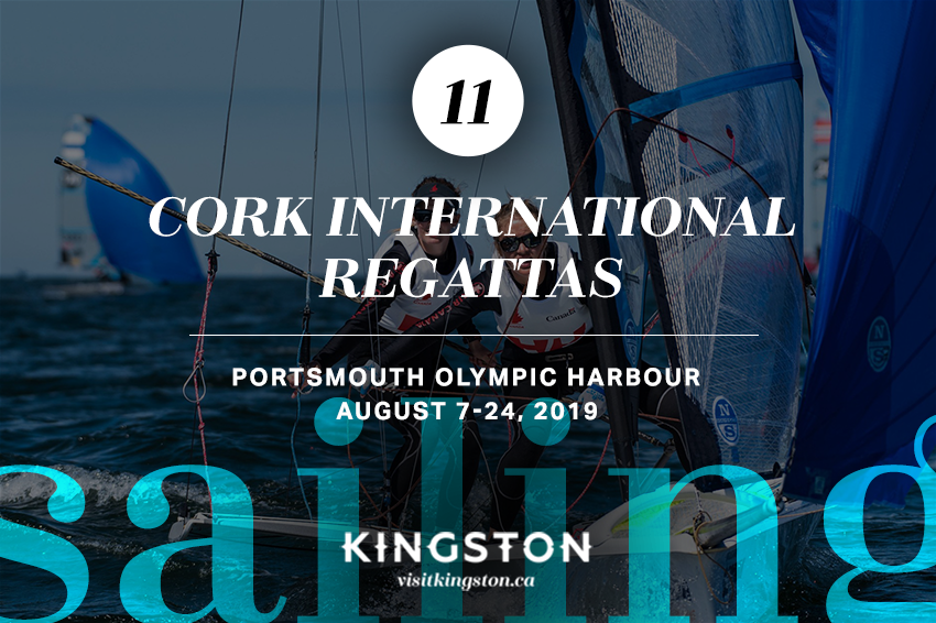 Cork International Regattas: Portsmouth Olympic Harbor - August 7-24, 2019