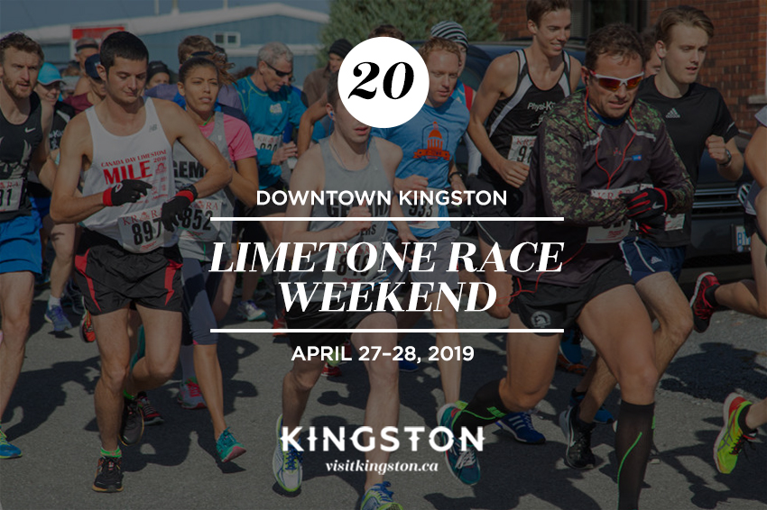 20. Downtown Kingston: Limestone Race Weekend - April 27-28, 2019