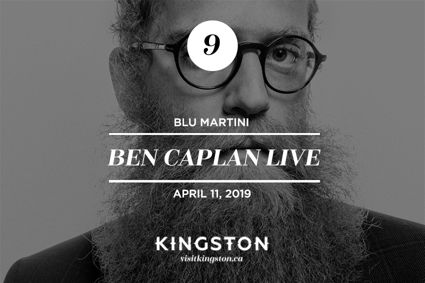 9. Blu Martini: Ben Caplan Live - April 11, 2019