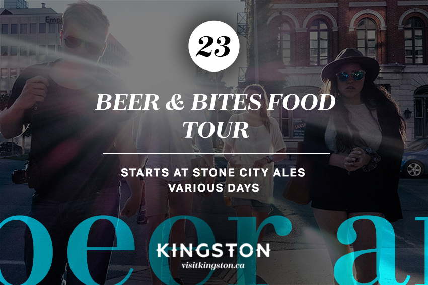 Beer & Bites Food Tour: Starts at Stone City Ales - Various Days