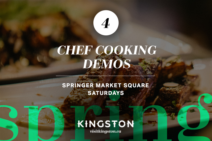 Chef Cooking Demos: Springer Market Square - Saturdays