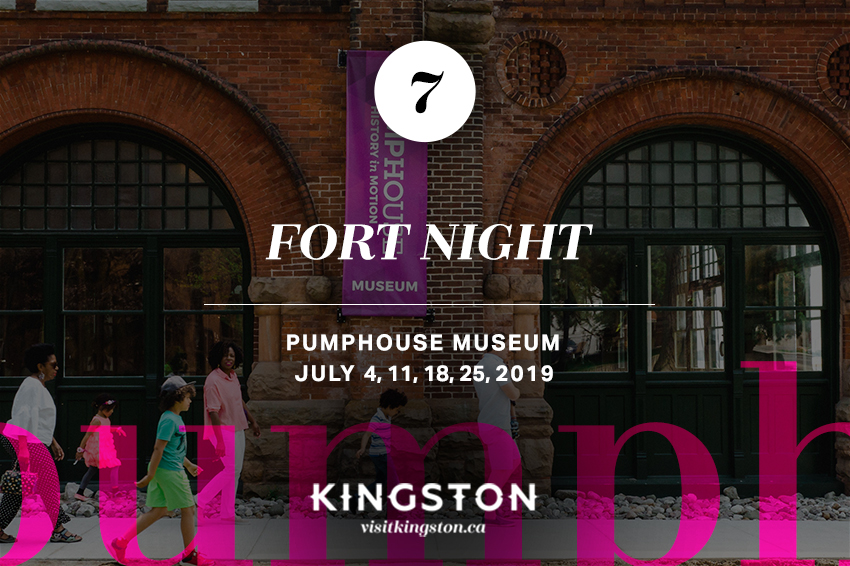 Fort Fright: Pumphouse Museum - July 4, 11, 18, 25, 2019