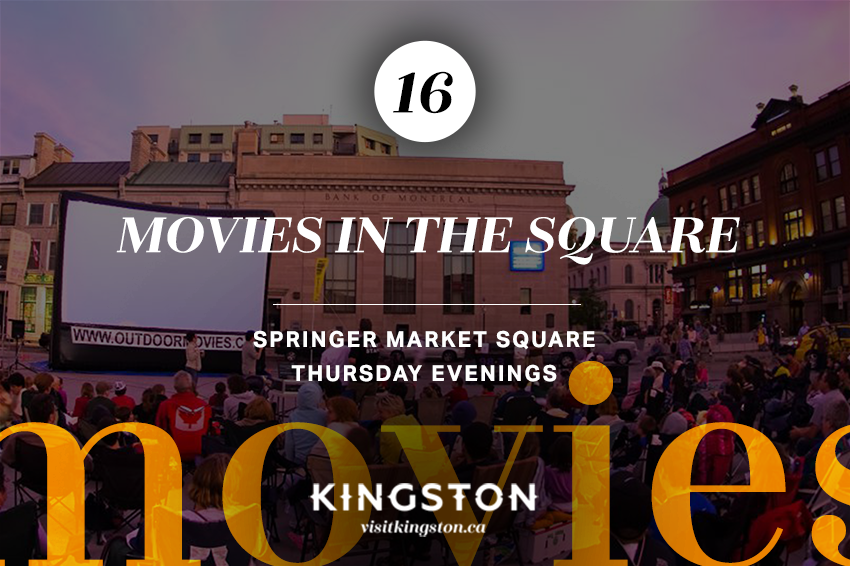16. Movies in the Square: Springer Market Square - Thursday Evenings
