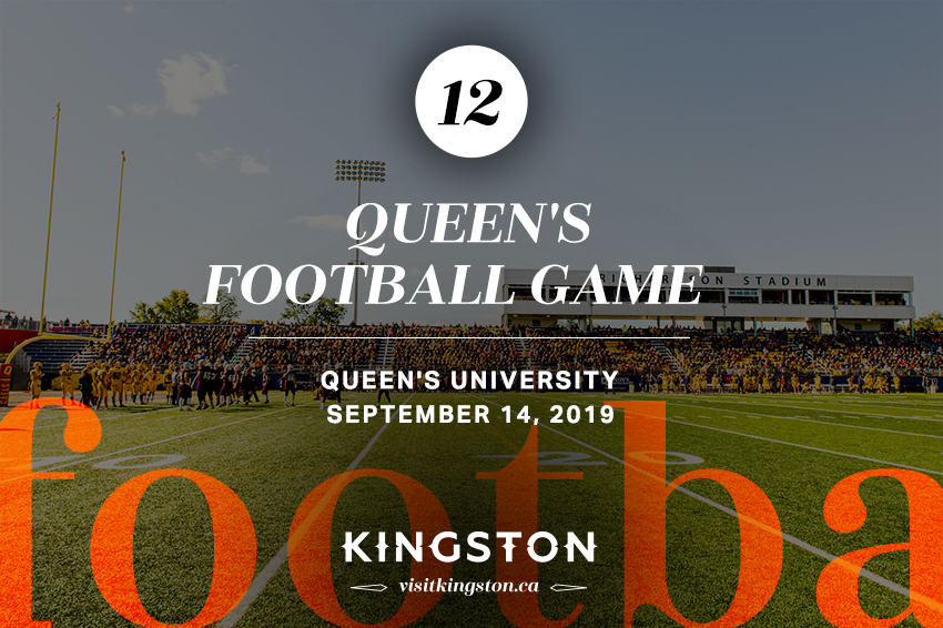 12. Queen's Football Game: Queen's University - September 14, 2019