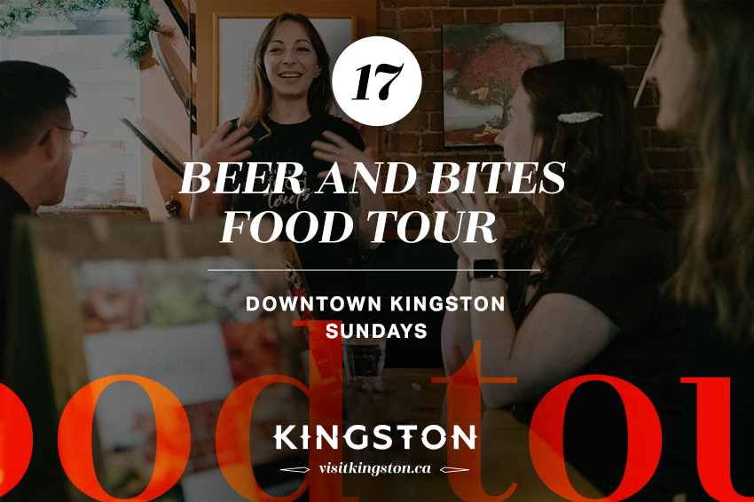 17. Beer and Bites Food Tour: Downtown Kingston - Sundays