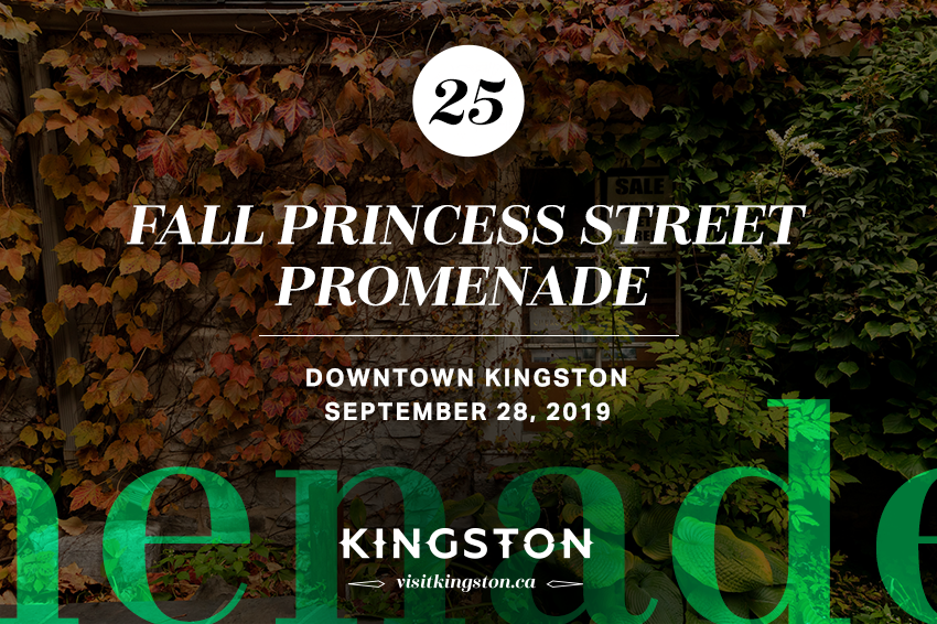 25. Fall Princess Street Promenade: Downtown Kingston - September 28, 2019