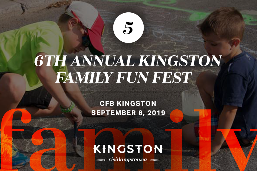 5. 6th Annual Kingston Family Fun Fest: CBF Kingston - September 8, 2019
