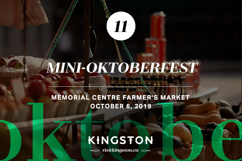 Mini-Oktoberfest — October 6, 2019 at the Memorial Centre Farmer's Market