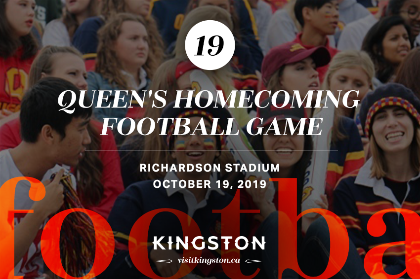 Queen's Homecoming Football Game — October 19, 2019 at the Richardson Stadium