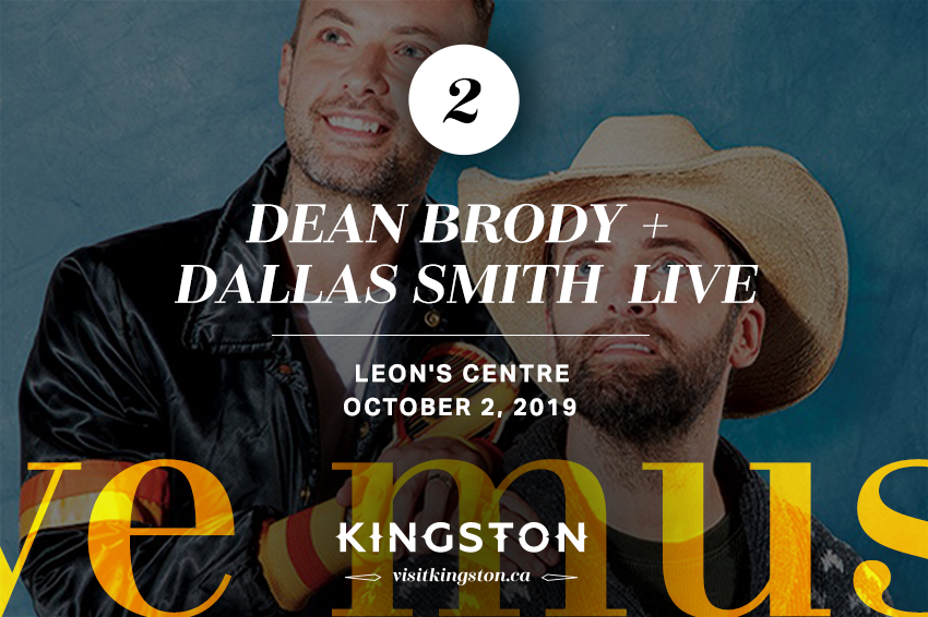 Dean Brody + Dallas Smith Live — October 2, 2019 at the Leon's Centre