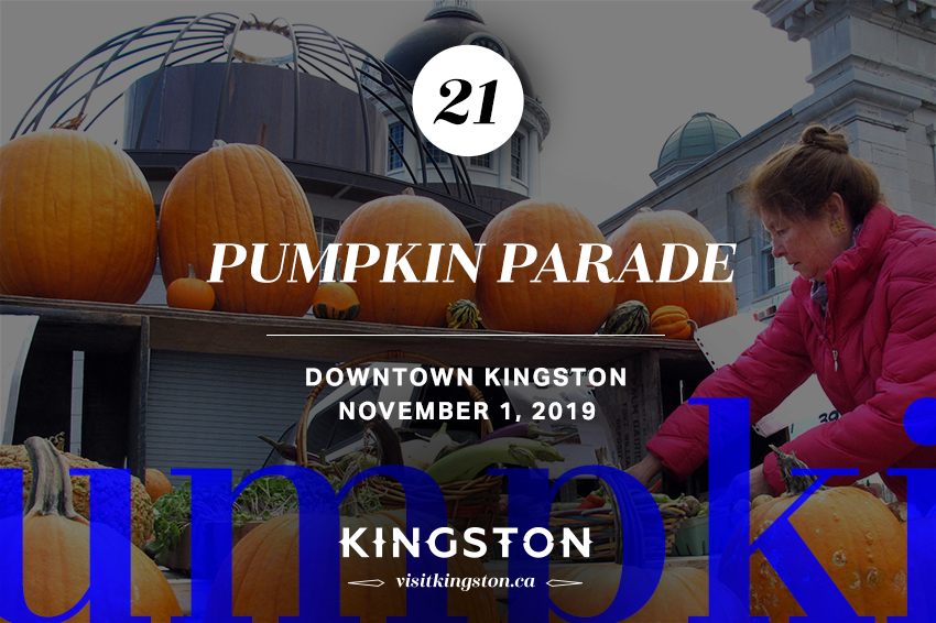 Pumpkin Parade — November 1, 2019 Downtown Kingston