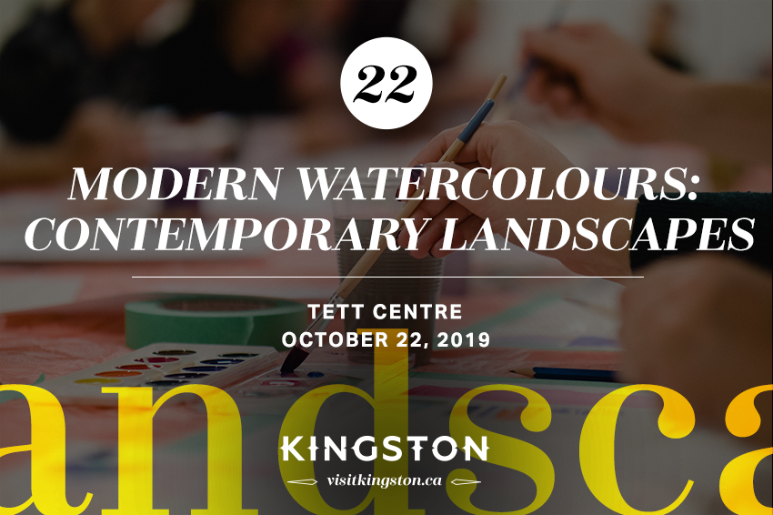Modern Watercolours: Contemporary Landscapes — October 22, 2019 at the Tett Centre